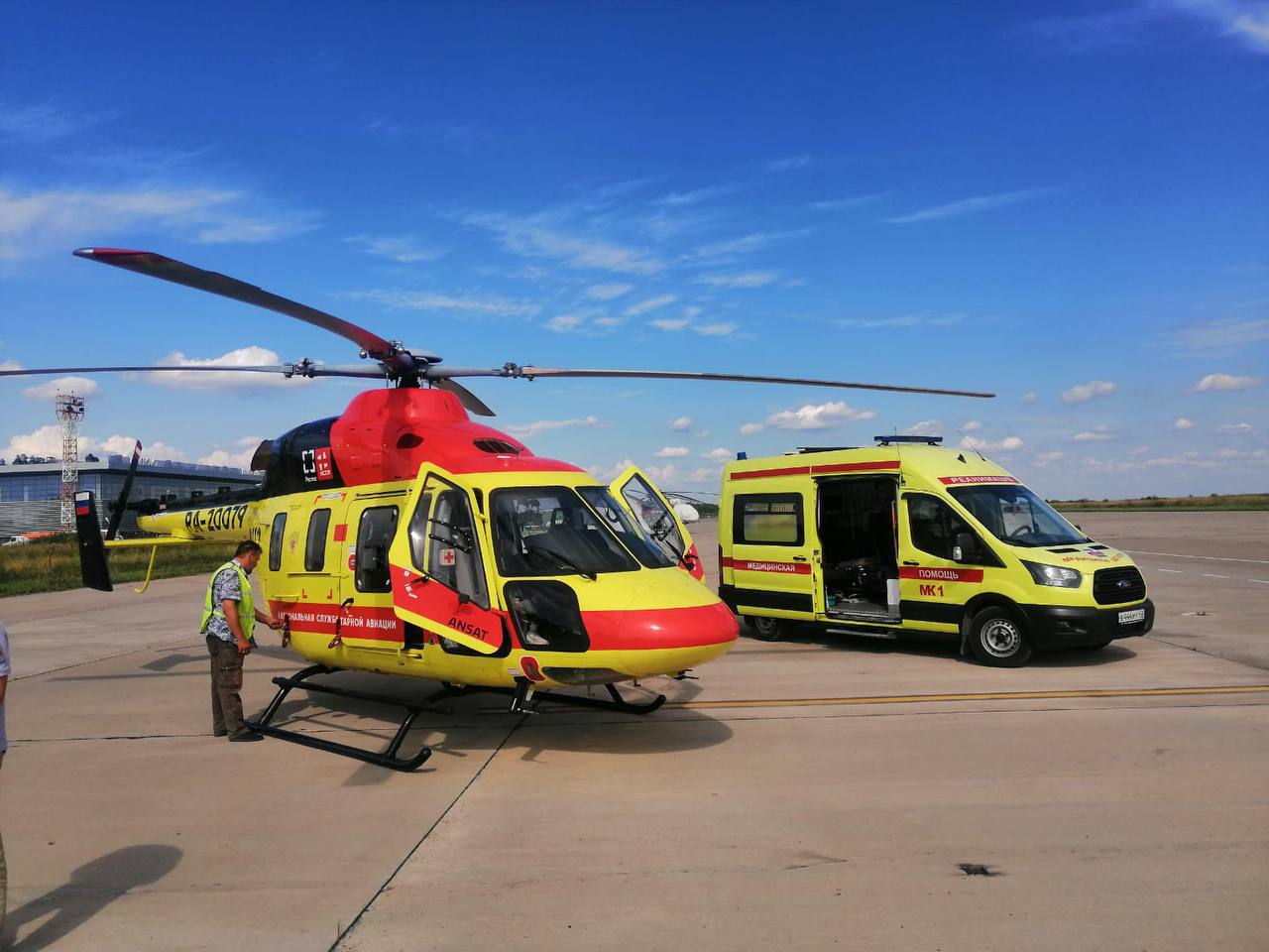 Губернатор Илья Середюк: с начала года кузбасская санавиация спасла 88 человек