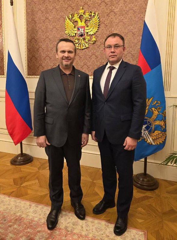 Губернатор Кузбасса Илья Середюк встретился с Министром транспорта России Андреем Никитиным